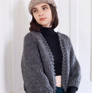 Good Night, Day Hand Knit Chunky Perth Cardigan